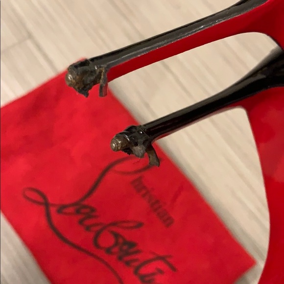 Black Christian Louboutin size 38 - Picture 4 of 4